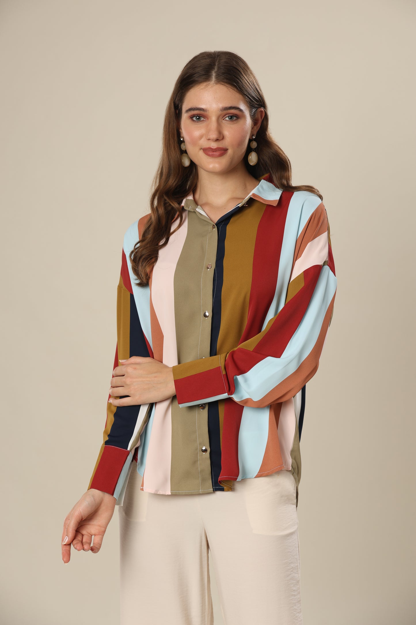 Multi Colored Stripe Bliss Shirt