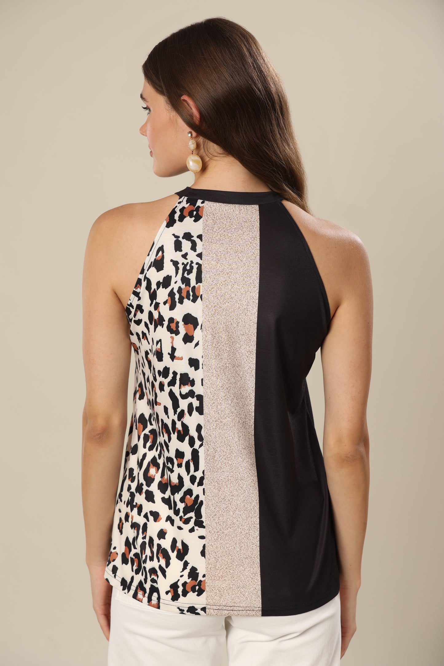 Urban Safari Color Block Delight Top