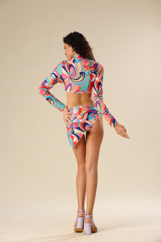 Rainbow Re Treat Trio Bikini Set