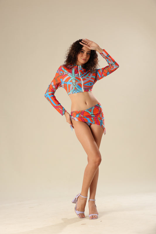 Sunrise Splash Duq Bikini Set