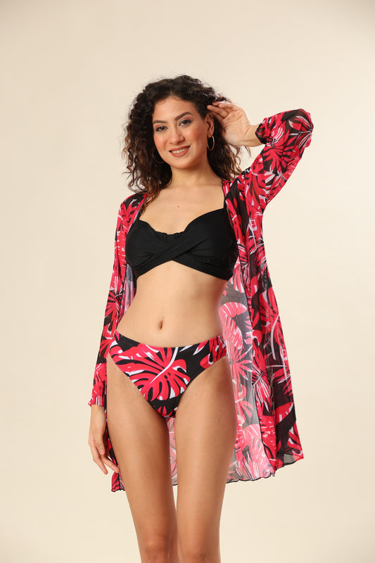 Floral Twilight Bikini Set