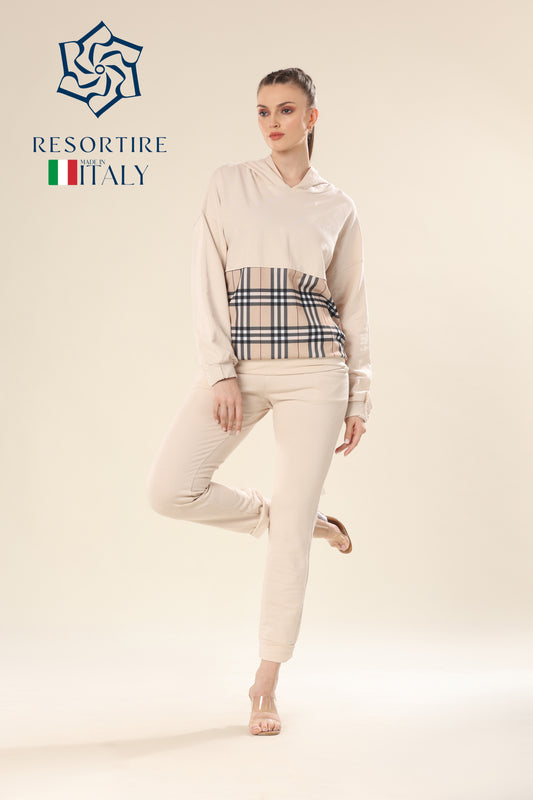 Checkered Comfort Co-ord Set