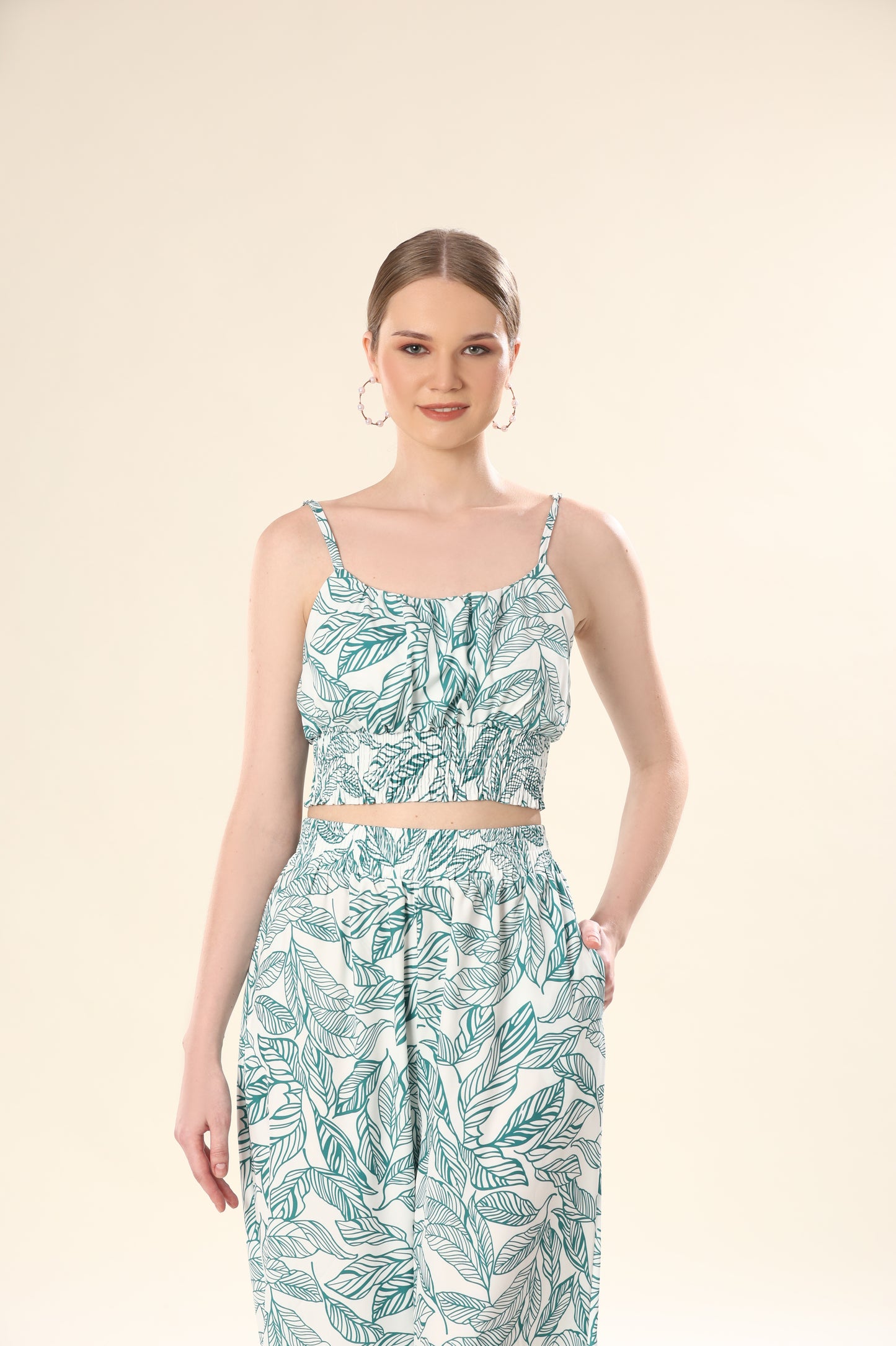 Greenery Bloom Co-Ord Set Beauty