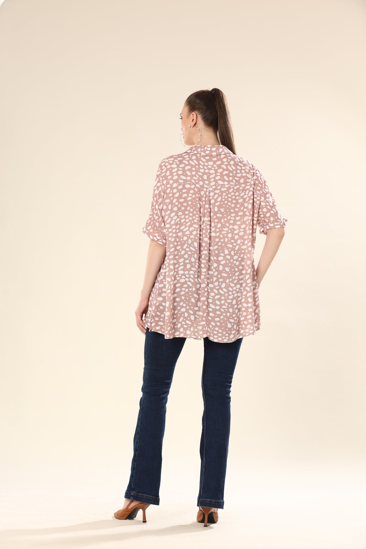 Cotton Candy Leopard Twit Chic Shirt