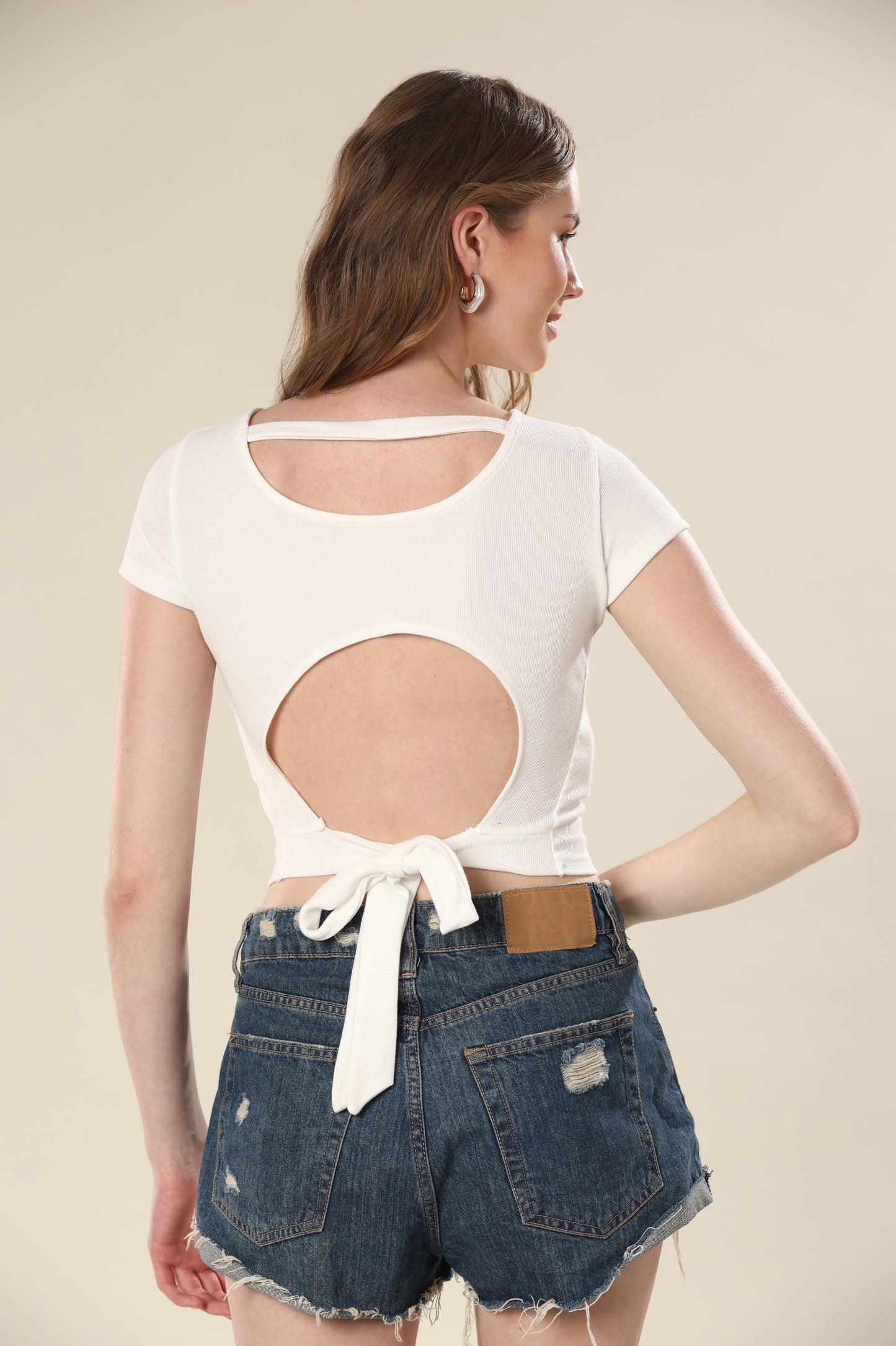 Modern Twist Tie-Back Ensemble Top