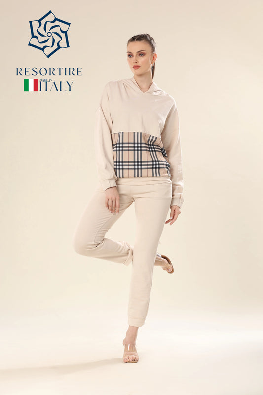 Checkered Comfort Co-ord Set