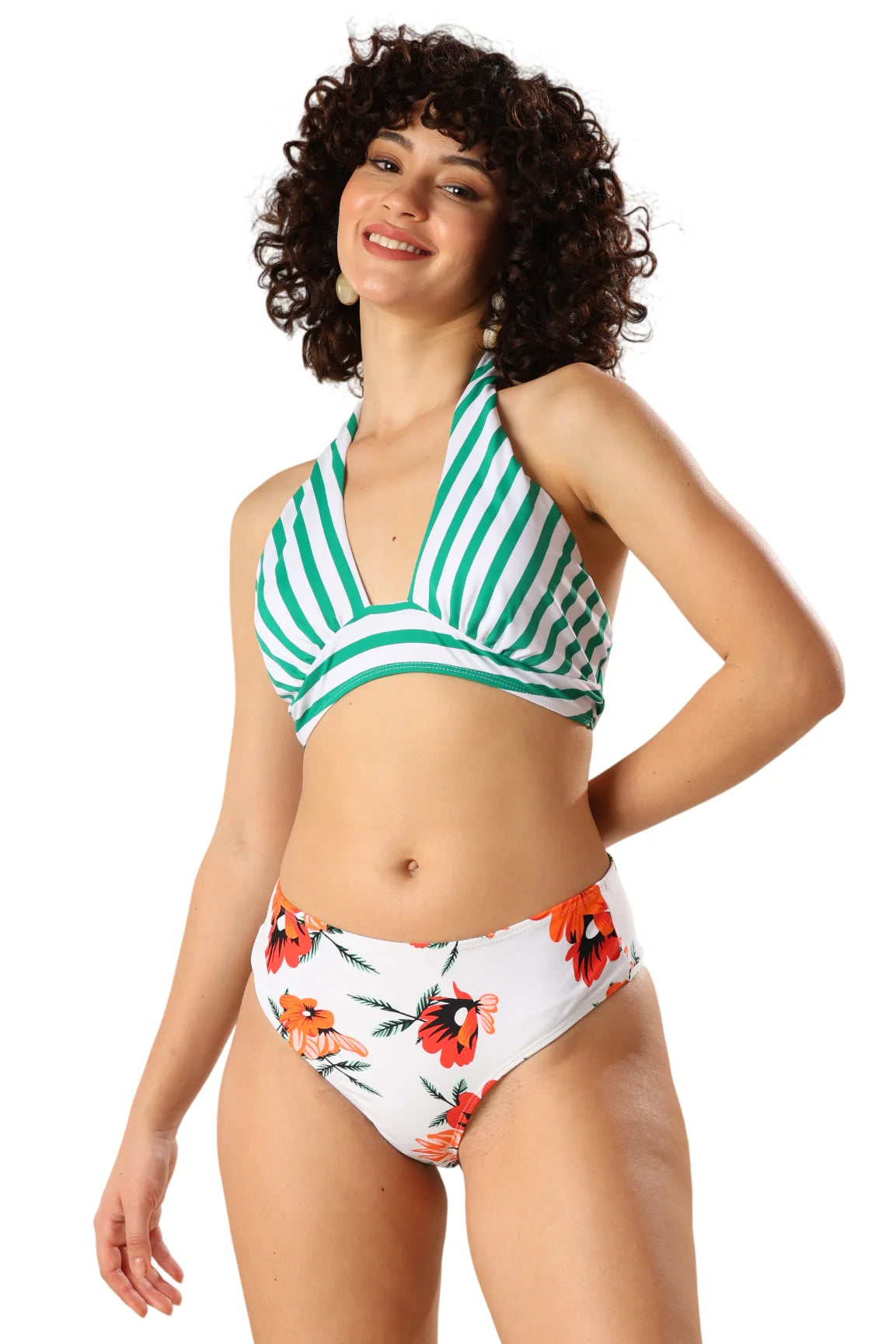 Green Oasis Ensemble Bikini Set