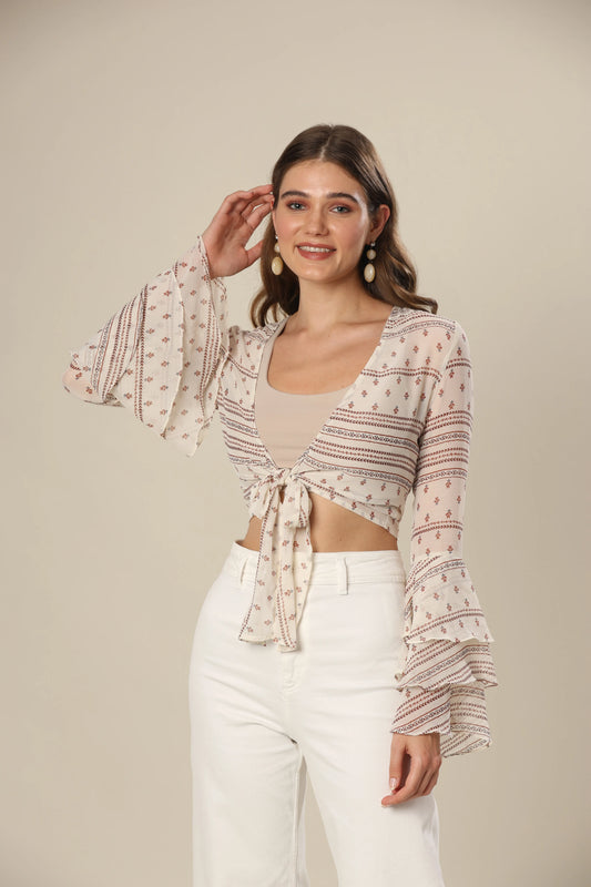 Latte Lush Swirl Top