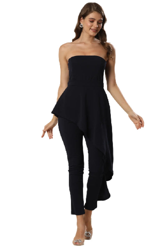Modern Jumpsuit With Ruffle
