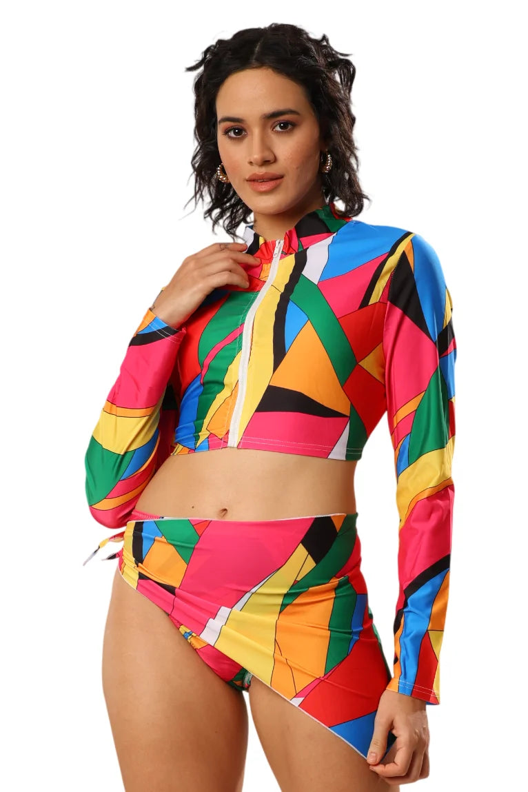 Multihued Mirage Bikini Set
