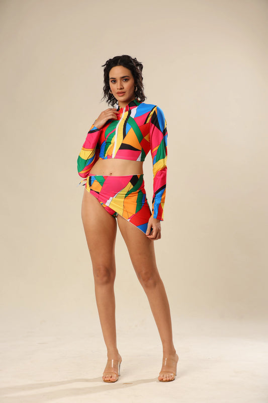 Multihued Mirage Bikini Set