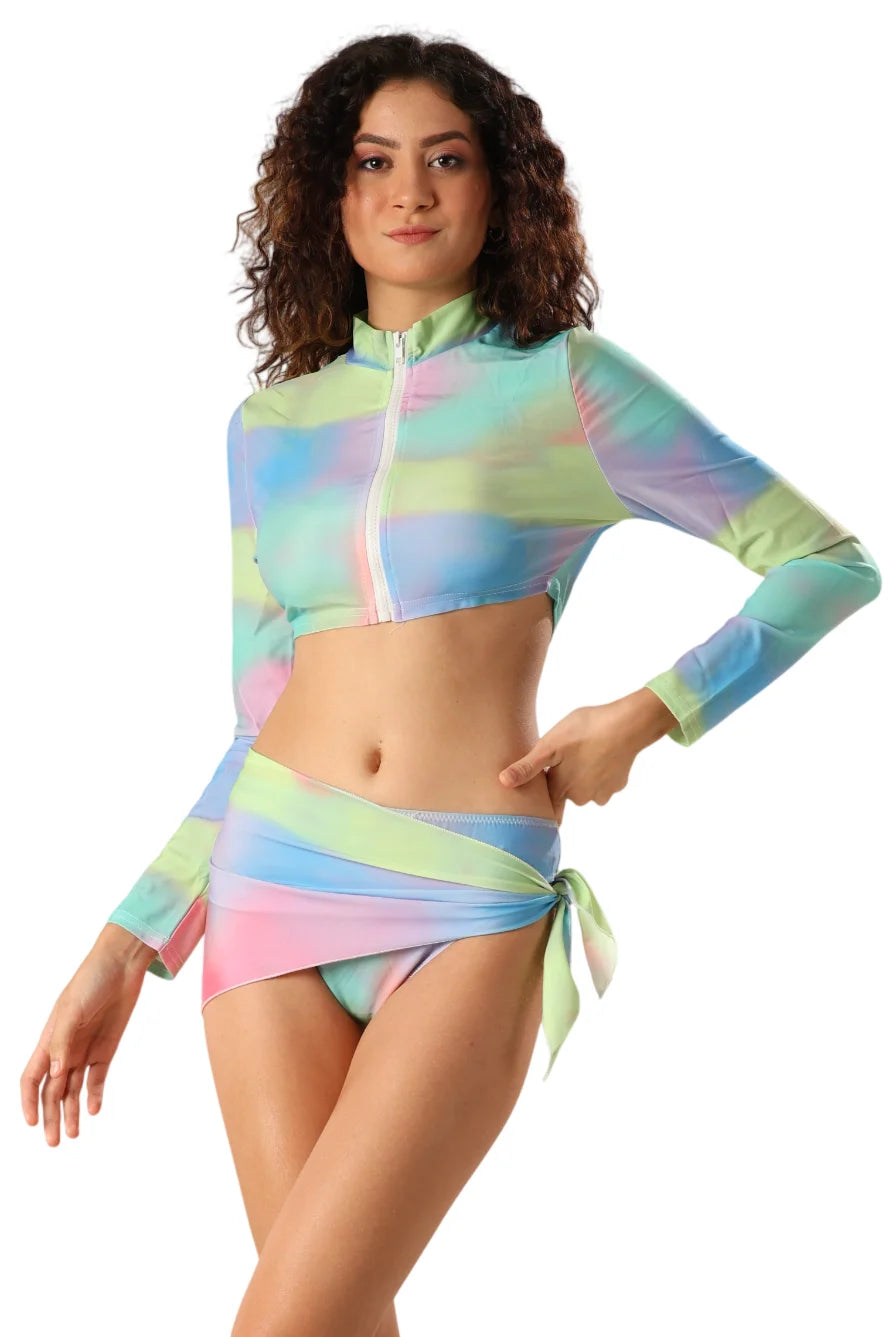 Neon Nectar Sensation Trio Bikini Set