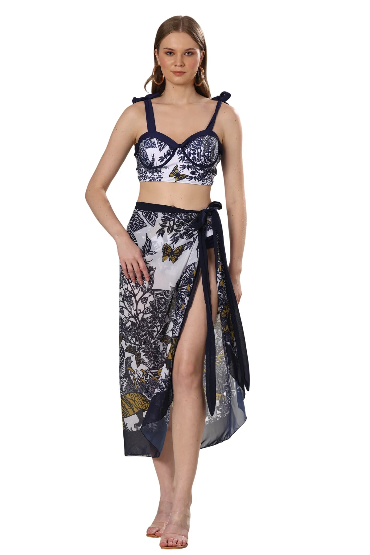 Palm Paradise Swimsuit Set