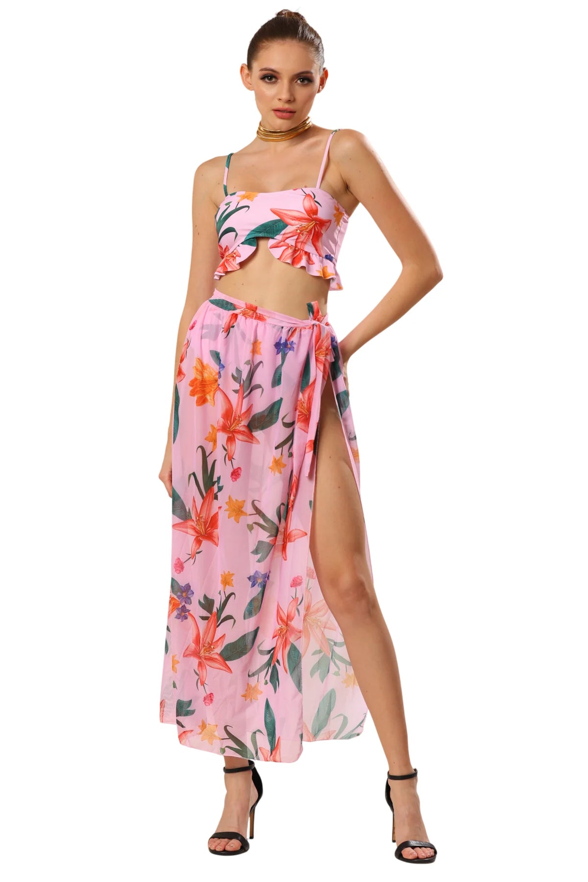 Roseate Floral Bikini Set