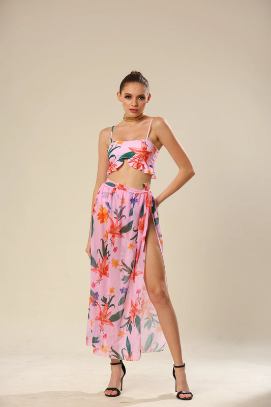 Roseate Floral Bikini Set