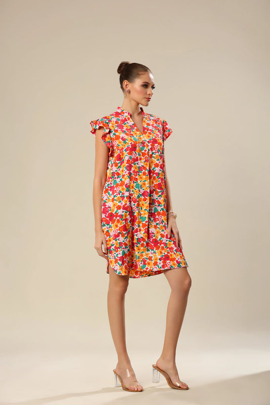 Ruly Radiance Floral Chic Dress