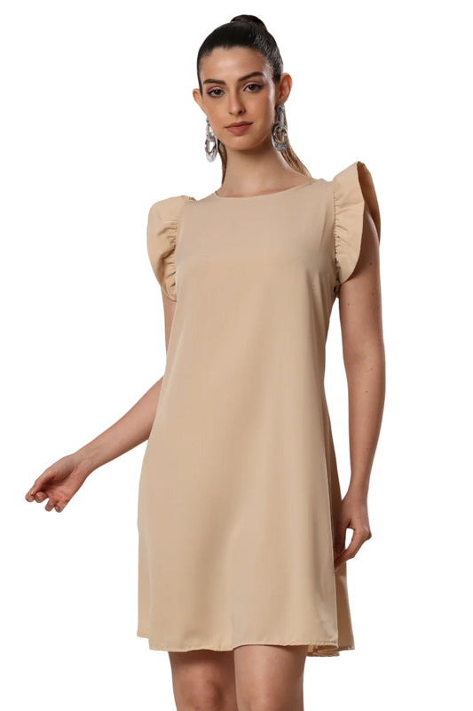 Sassy Sleeve Soiree Dress
