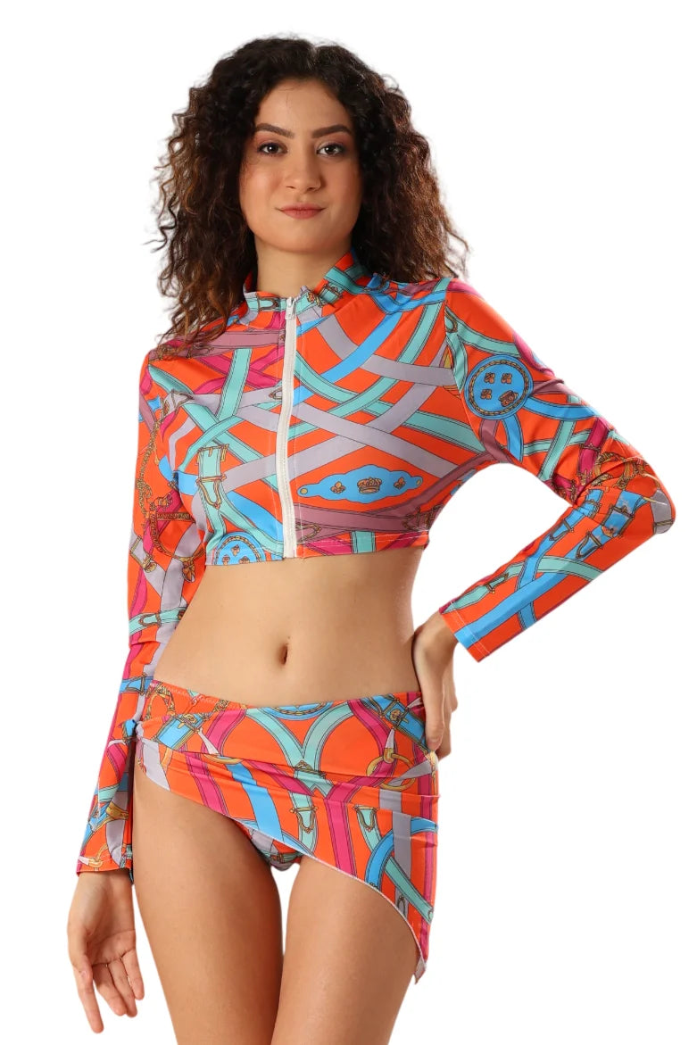 Sunrise Splash Duq Bikini Set