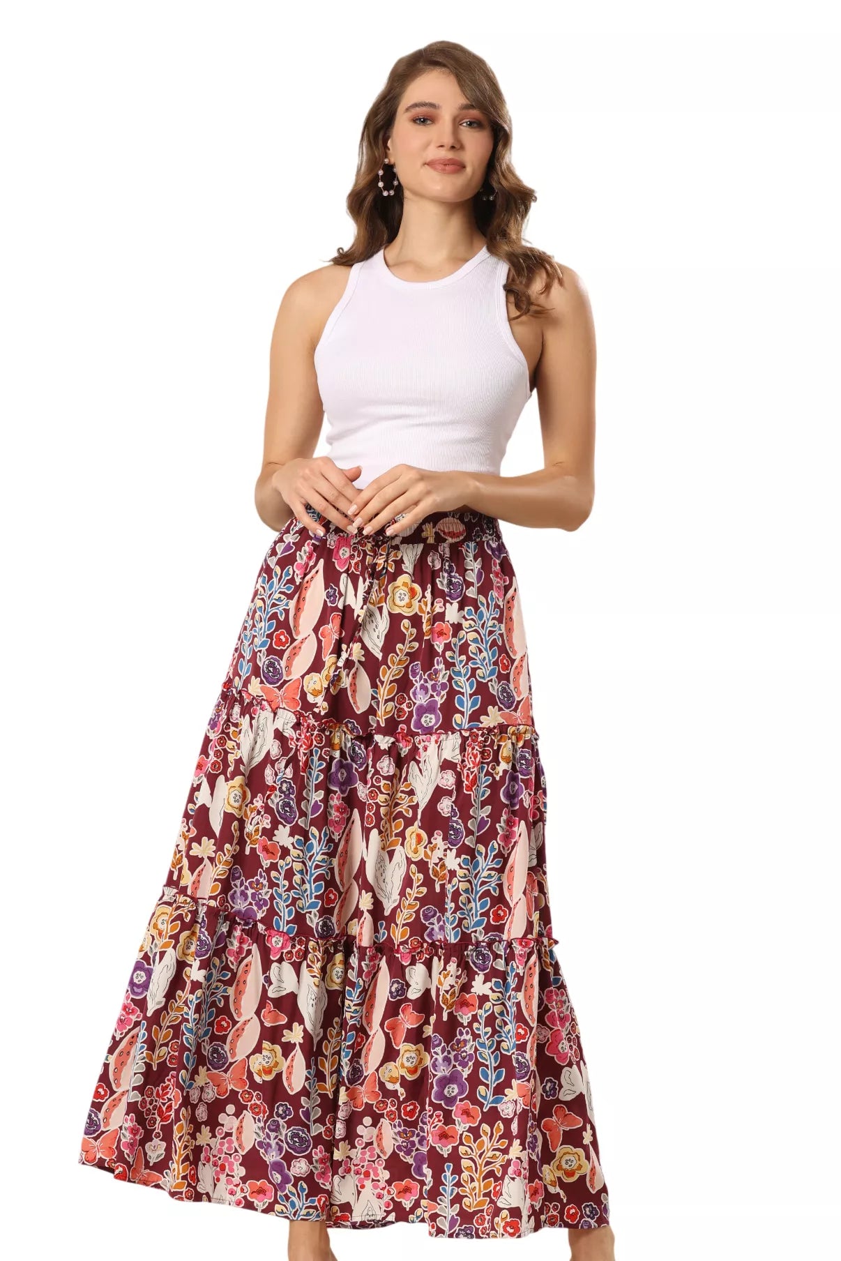 Dream Weaver Floral Delight Skirt