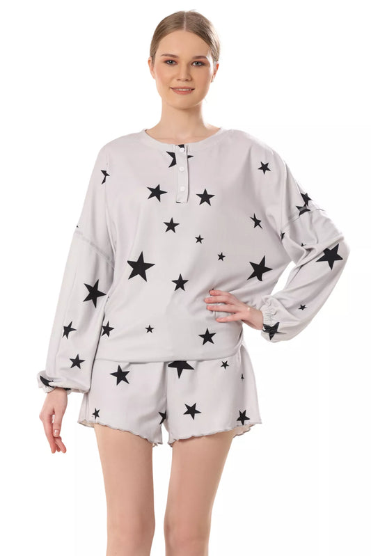 Galactic Charm Knit Night Wear