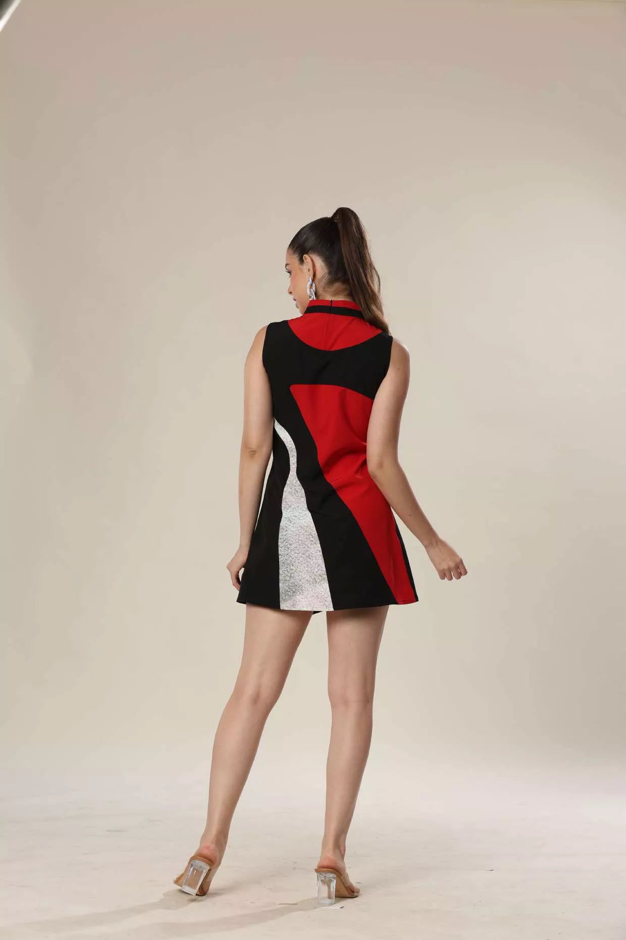 Scarlet & Shadow Luxe Mini Dress