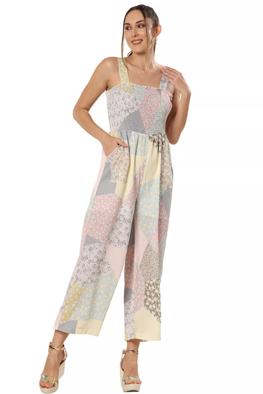 Serene Pastel Delight Jumpsuit