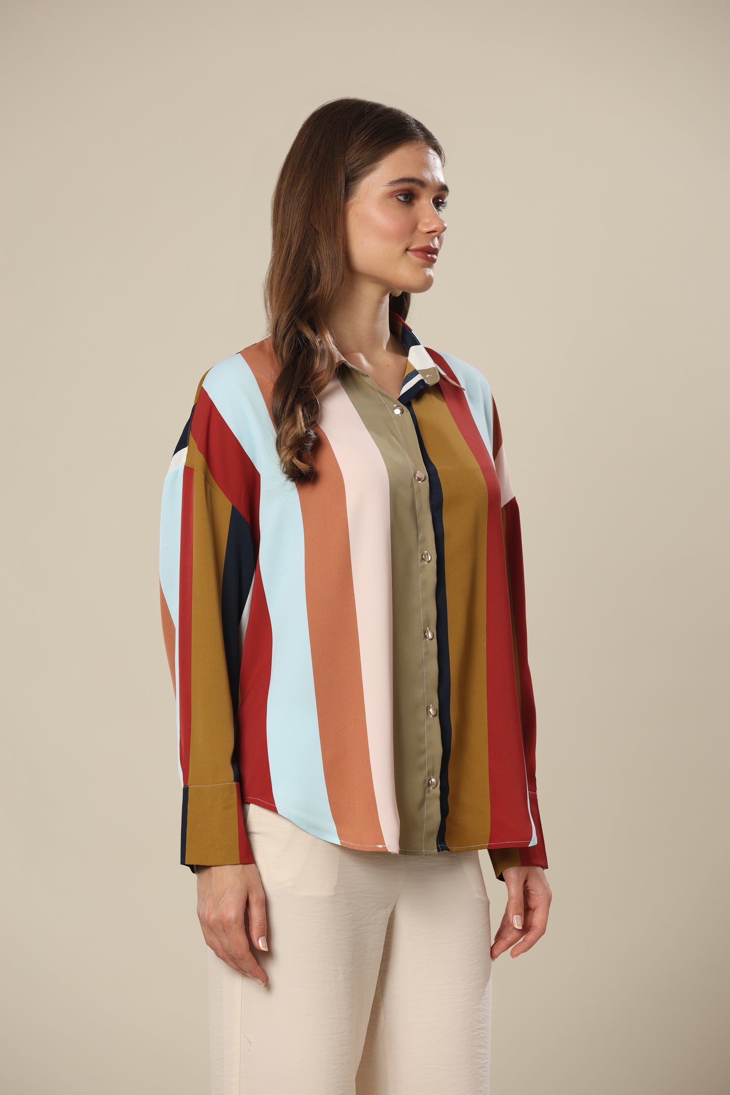 Multi Colored Stripe Bliss Shirt