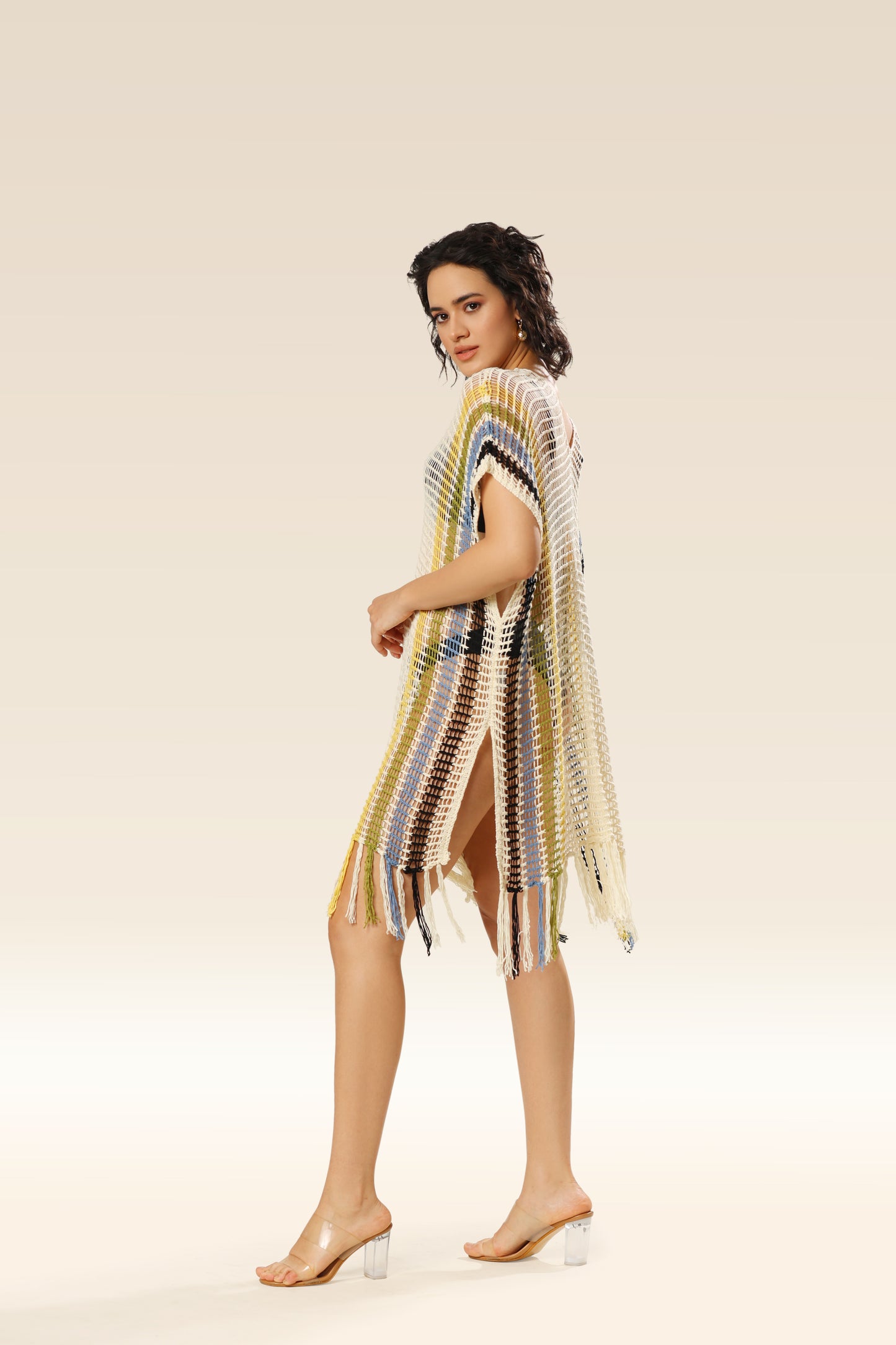 Sunny Threads Tassel Cover-Up