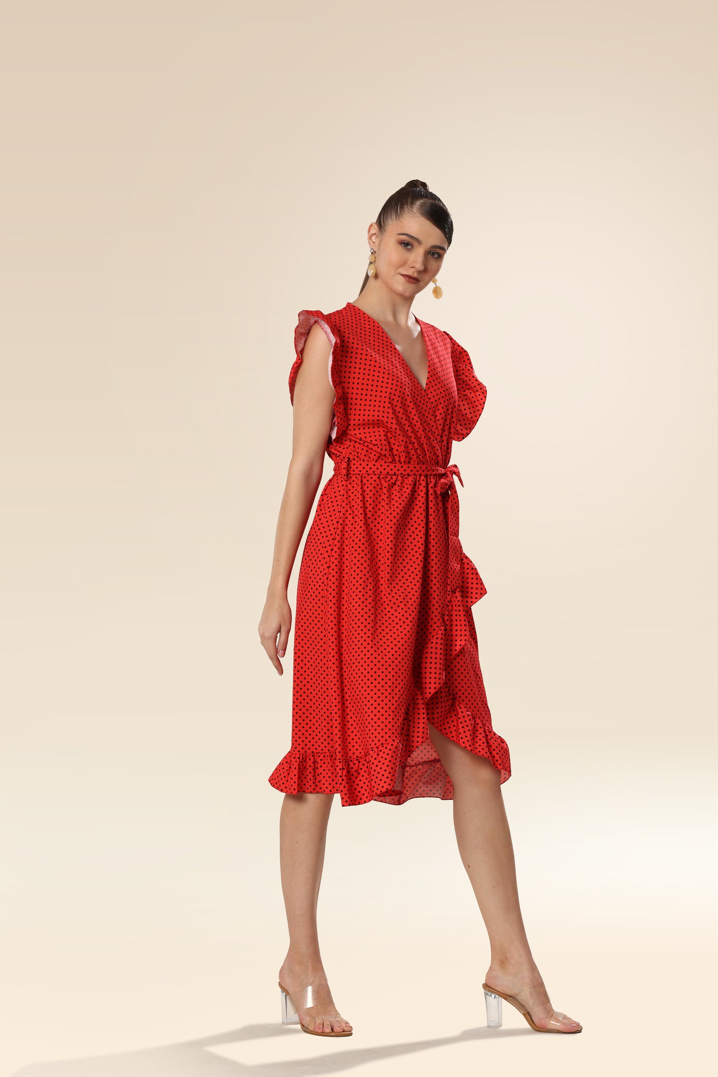 Dotty Red Radiance Dress