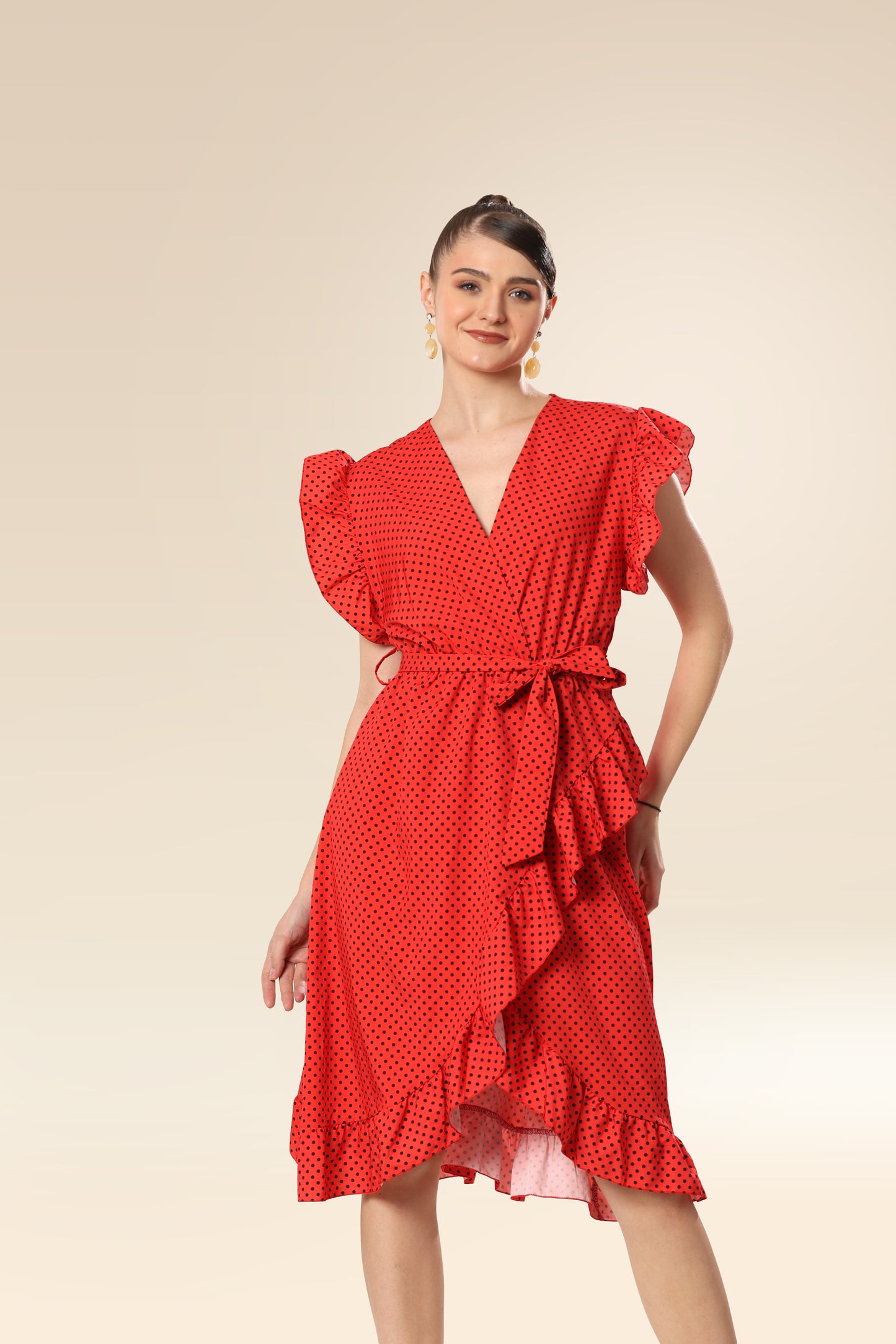 Dotty Red Radiance Dress