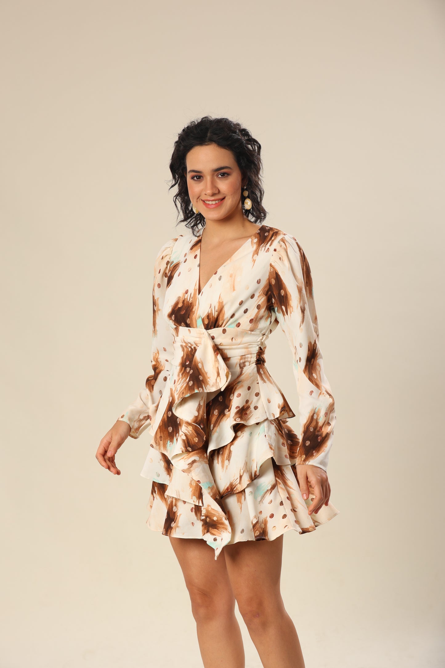 Graceful Frills Charm Dress