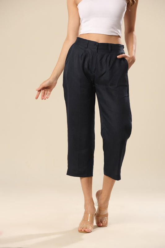 Luxe Linen Delight Pant - Made in Italy