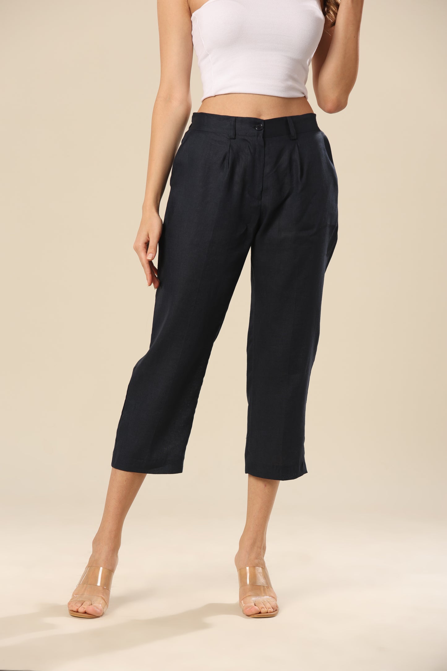 Luxe Linen Delight Pant - Made in Italy