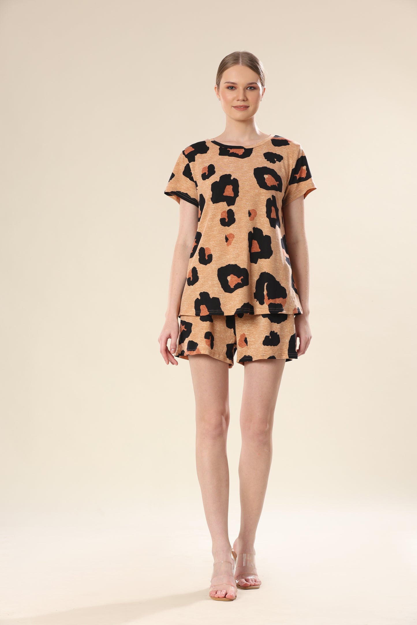 Leopard Luxe Relaxation Night Wear Set