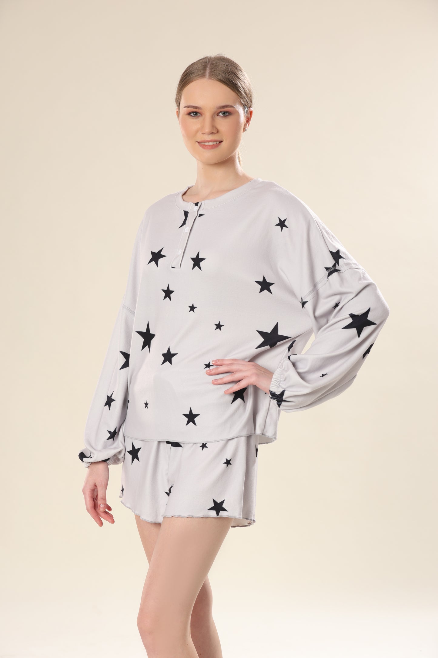 Galactic Charm Knit Night Wear