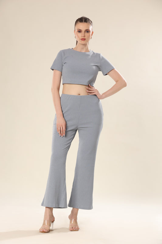 Gray Skyline Night Wear Chic