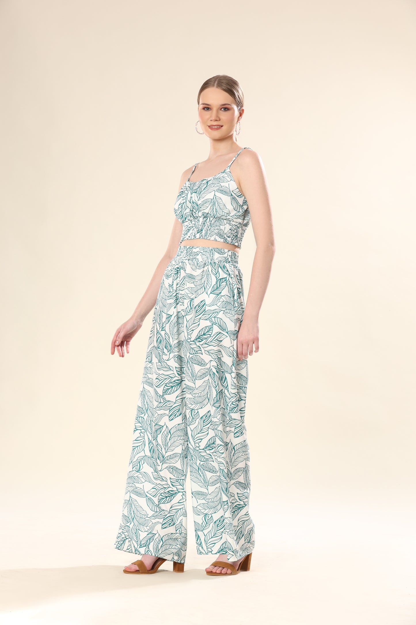 Greenery Bloom Co-Ord Set Beauty