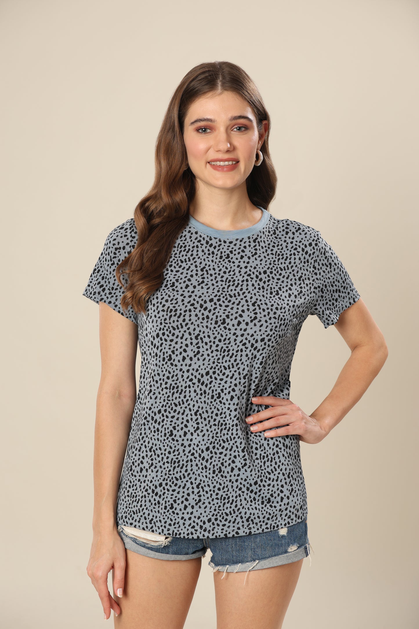 Sleek Sports Gray Top