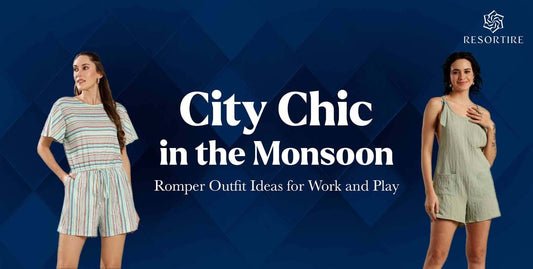 City Chic in the Monsoon: Romper Outfit Ideas for Work and Play