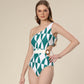 Bold Geometry Diva Elegance Swim Wear