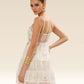 Beach Bloom Thin Strap Embroidery Dress