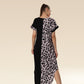 Leopard Noir Dual-Style Resort Elegance Dress