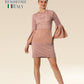 Soft Elegance With Lace Trims Dress