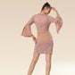 Soft Elegance With Lace Trims Dress