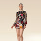 Spring Autumn Floral Dress