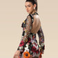 Spring Autumn Floral Dress