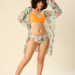 Citrus Bloom Ensemble Bikini Set