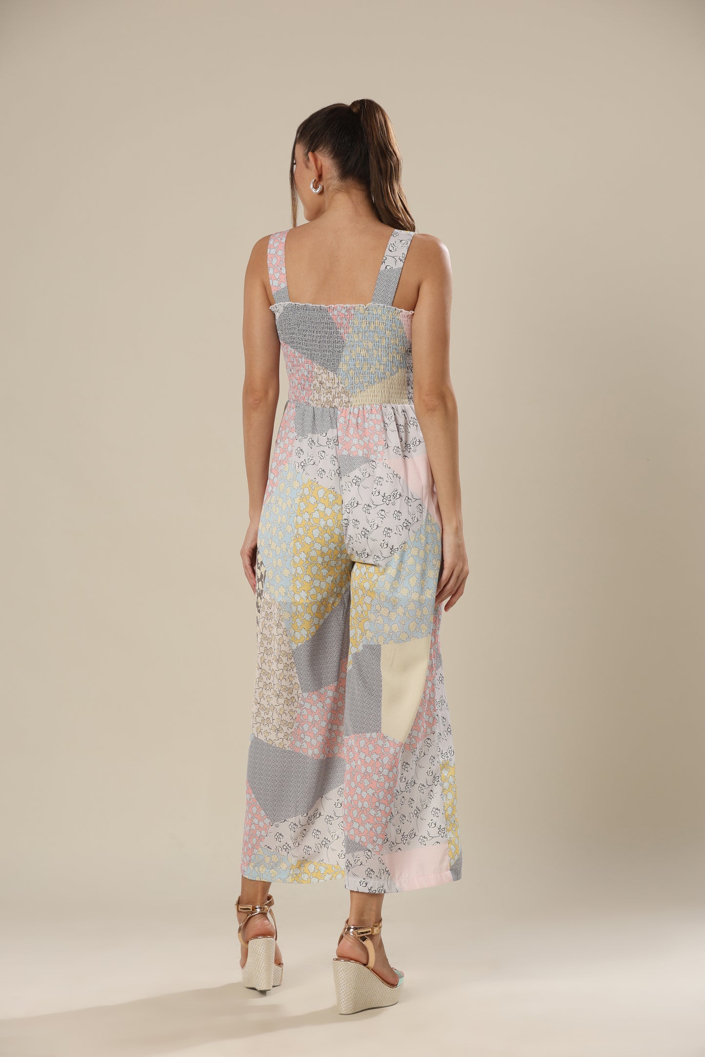 Serene Pastel Delight Jumpsuit