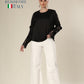 Noir Lace Long Sleeve Elegance Top