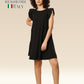 Sassy Sleeve Soiree Dress